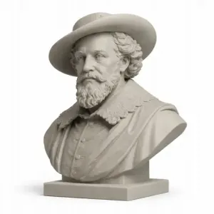 Peter Paul Rubens Bust - Historical Warrior STL