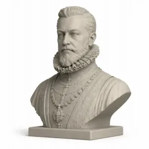 Philip II of Spain Bust - Historical Warrior STL