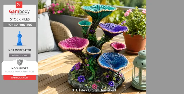 Enchanted Floral Tree Organizer STL File for 3D Print — Фото 2 из 6