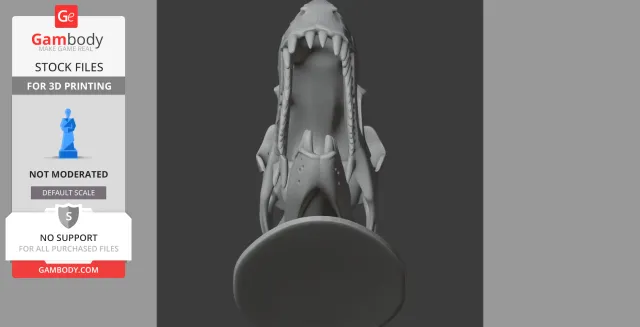 Airakoraptor Skull - Skull Replica STL — Фото 6 из 8