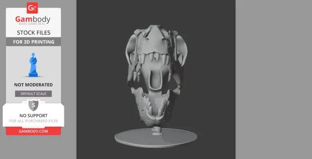 Airakoraptor Skull - Skull Replica STL — Фото 7 из 8