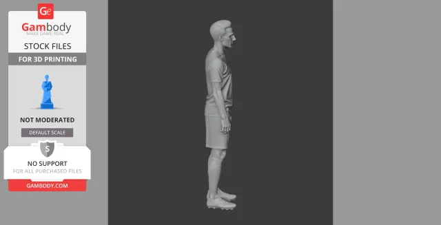 Robin van Persie Figurine - STL 3D Print — Фото 8 из 9
