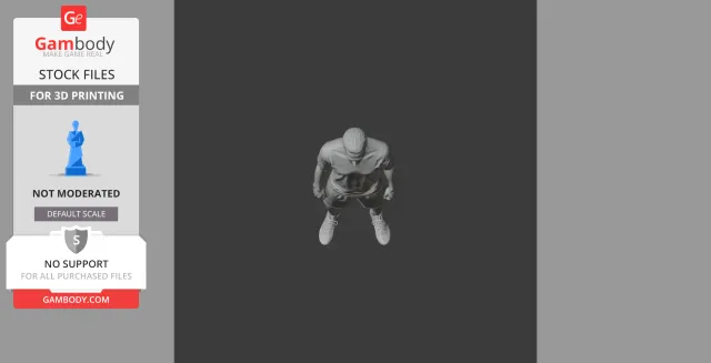 Robin van Persie Figurine - STL 3D Print — Фото 7 из 9