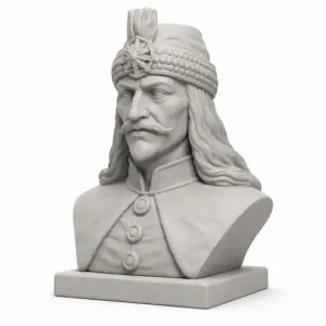 Vlad the Impaler Bust - Historical Warrior STL