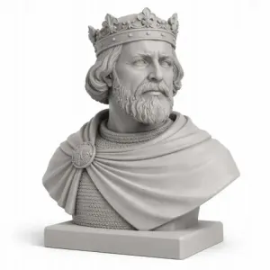 William the Conqueror Bust - Historical Warrior STL