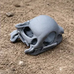 Chenanisaurus Skull - Skull Replica STL