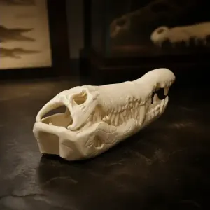 Orinoco Crocodile Skull - Skull Replica STL