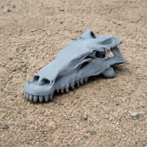 Patagonykus Skull - Skull Replica STL