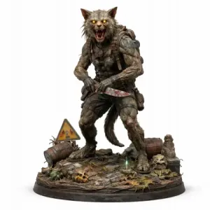 Cat Mutant STALKER 2 Heart of - Character Figure STL