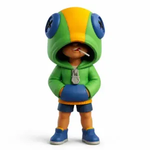 Leon - Brawl Stars Figurine - Character Figure STL