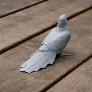 Bar-tailed cuckoo-dove - Prehistoric Animal STL