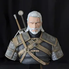 Geralt 3D Printing Bust