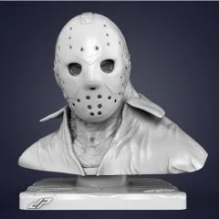 Jason Bust 3D Printer Files | Assembly