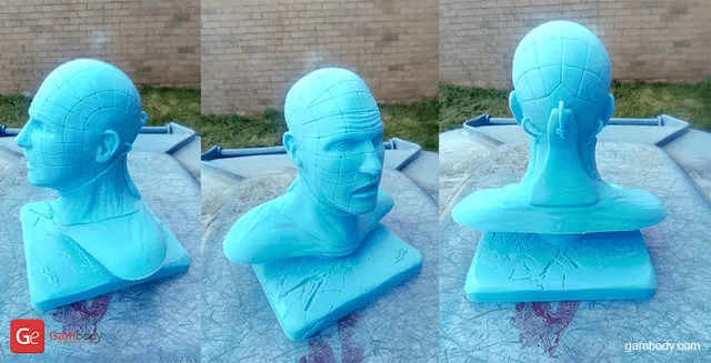 Pinhead Bust 3D Printing Miniature | Static — Фото 4 из 9