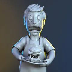 Bob Belcher 3D Printer Files | Assembly