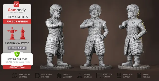 Tyrion 3D Printer Files | Assembly — Фото 4 из 9