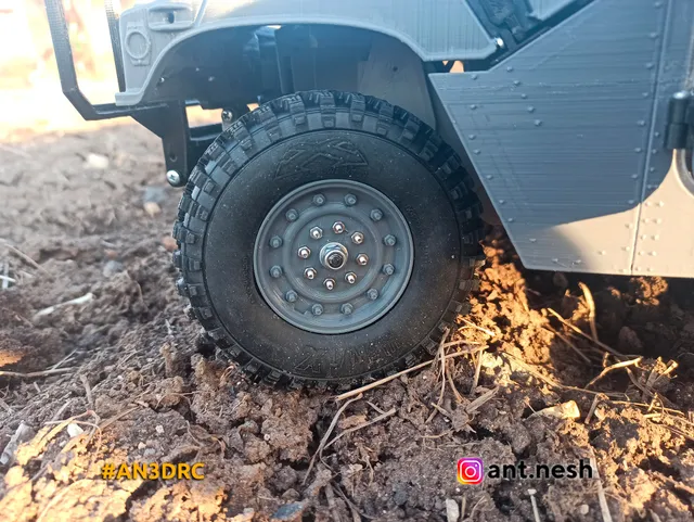 3D PRINTED RC CAR HMMWV (Humvee Hummer) BODY 2 in 1 set BY AN3DRC — Image 28 of 30