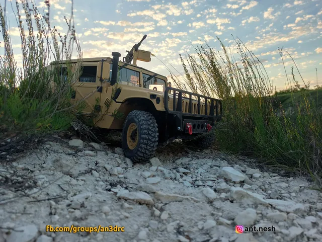 3D PRINTED RC CAR HMMWV (Humvee Hummer) BODY 2 in 1 set BY AN3DRC — Image 15 of 30
