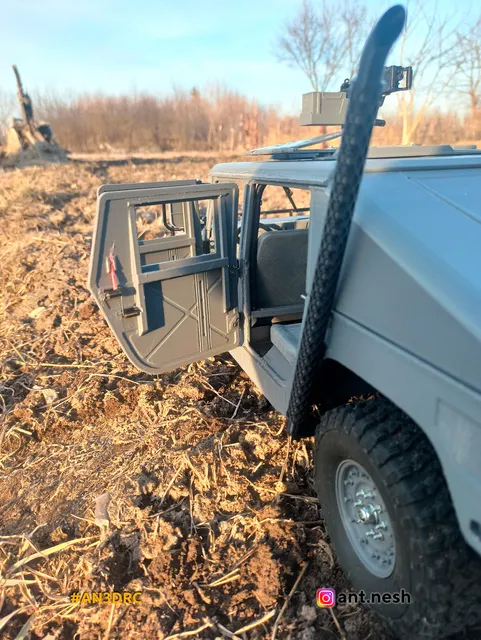 3D PRINTED RC CAR HMMWV (Humvee Hummer) BODY 2 in 1 set BY AN3DRC — Image 30 of 30