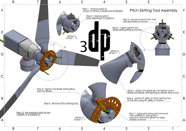 MKIII 50 Watt 3d printable Wind Turbine — Фото 13 из 15