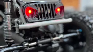 Custom LED Grill for Vanquish Products H10 optic Crawler - angry eyes, Yota, Yota angry, Yota mesh, Yota mesh angry