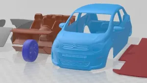Citroen C1 2015 Printable Car
