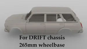 LADA 21041 ЛАДА 3D MODEL HSP FlyFish, Sakura D4