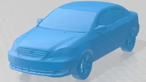 Toyota Corolla E120 2005 Printable Car