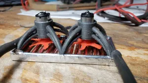 1/10th Radiator and working fans for your super scale trucks