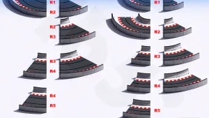MyDigitalSlot All Curves Pack, 3D printed, DIY track parts for your 1/32 Slot Car Racing Game