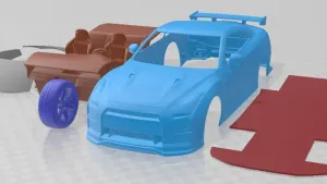 Nissan GT-R Nismo 2015 Printable Car