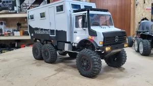 1:10 Unimog 6x6 camper for TRX6