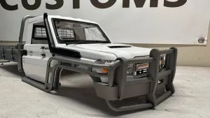 1/10 SCALE LC70 ROO BUMPER FITS KILLERBODY TOYOTA LAND CRUISER LC70
