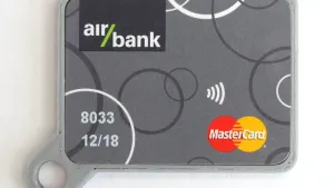 Keychain for contactless payment sticker