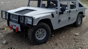 3D PRINTED RC CAR HUMMER H1 SLANTBACK BODY BY AN3DRC