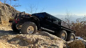 1:10 Hummer H1 6x6 RC body TRX6