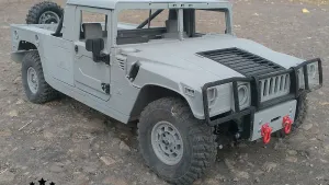 3D PRINTED RC CAR HUMMER H1 2 DOOR PICKUP BODY BY AN3DRC