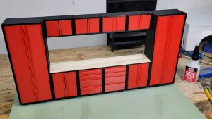 1/10 scale 10 piece Diorama RC Garage or Shop Cabinet set