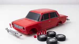VAZ 2101 Жигули Копейка STL 3D model for print