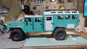 Crawler 4320 DC Expedition Cab - 1/10 body attachment