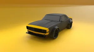 RC 1/10 Camaro SS 1967 - Bumblebee