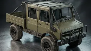 1:10 Unimog 4door pickup 313mm