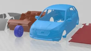 Datsun Mi Do 2015 Printable Car